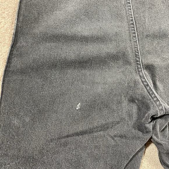 VTG 80s Wrangler Women’s Black Jeans 31x30 Made in USA High Rise Tapered Leg - Picture 6 of 13